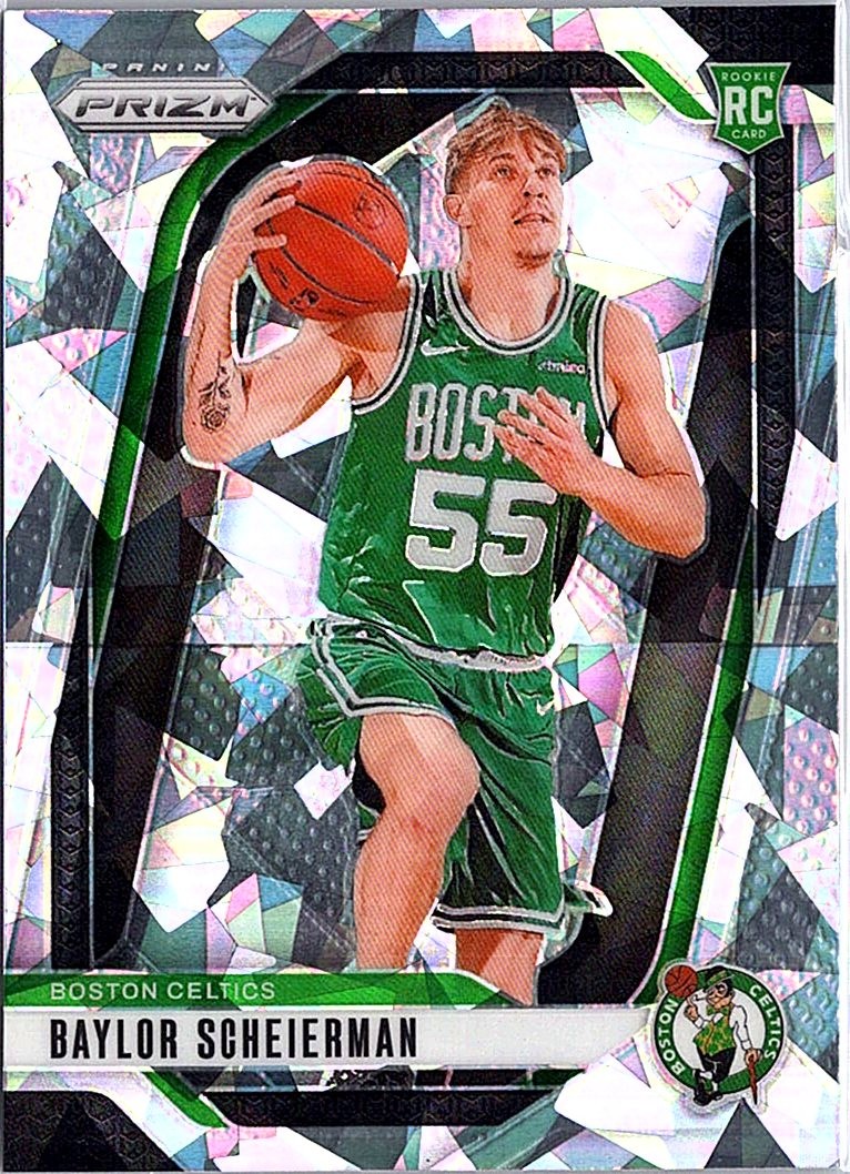 2024-25 Panini Prizm #236 Baylor Scheierman Prizms Ice