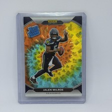 JALEN MILROE 2025 PANINI INSTANT NFL HOLOFLEX RATED ROOKIE RC TIE-DYE #10/25
