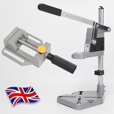 Adjustable Hand Drill Press Bench Stand Workbench Pillar Clamp Drilling Collet~