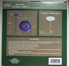 Metal Staked Garden Bird Feeder/Bird Bath, Purple, Brand New — photo 2