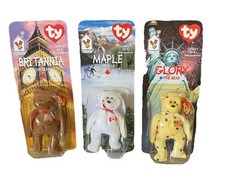 Ty McDonald's Teenie Beanie 1999 Britannia, Maple, and Glory the Bear