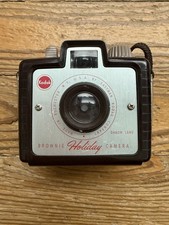 Vintage Kodak Brownie Holiday Flash Camera with Strap - for parts