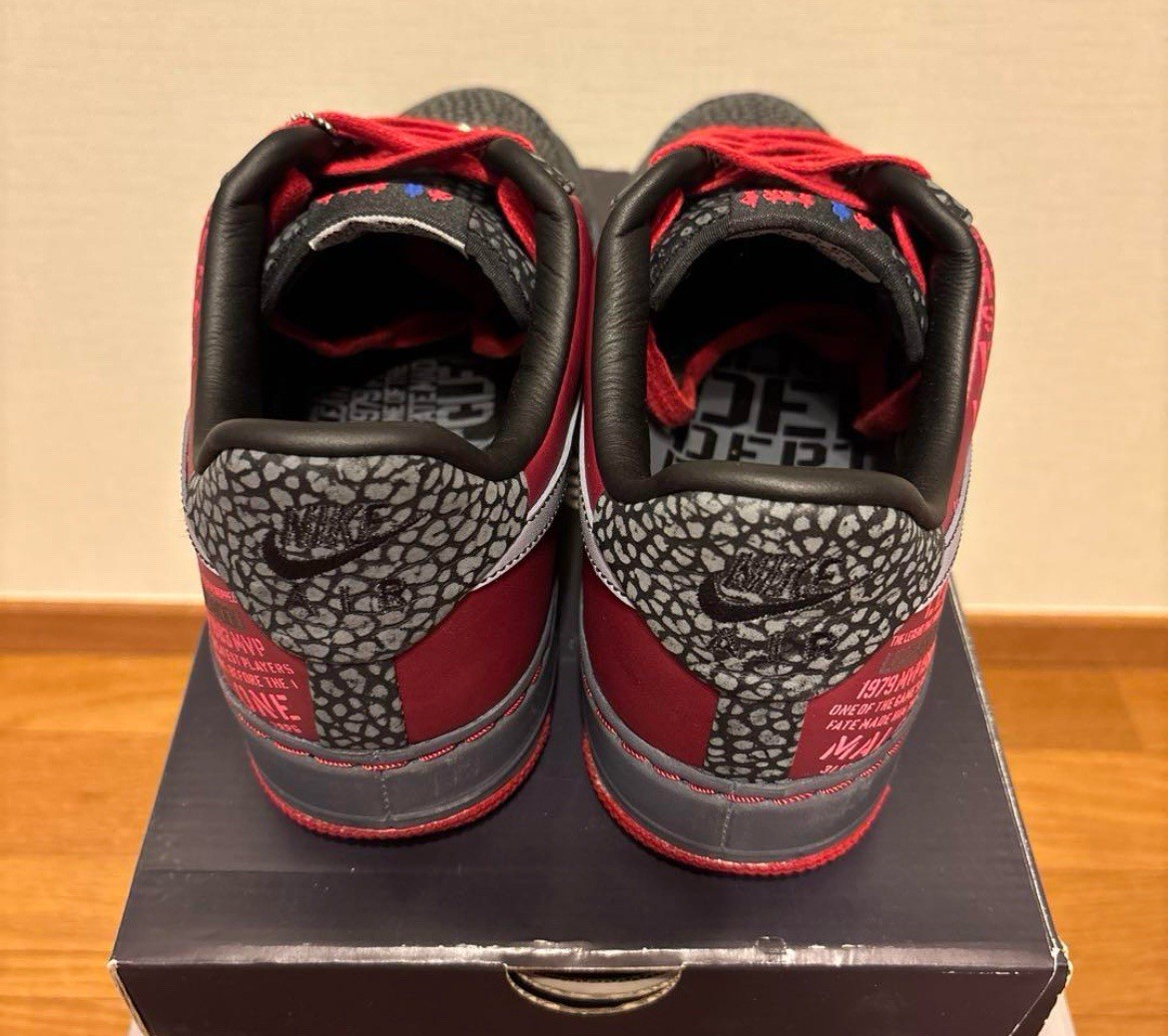 Air Force 1 Low \"Malone Original Six\" ② Size 9 - Nike Air Force 1 Supreme 07 Malone Original Six