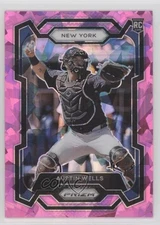 2024 Panini Prizm Pink Ice Prizm Austin Wells #193 Rookie RC 0hk3