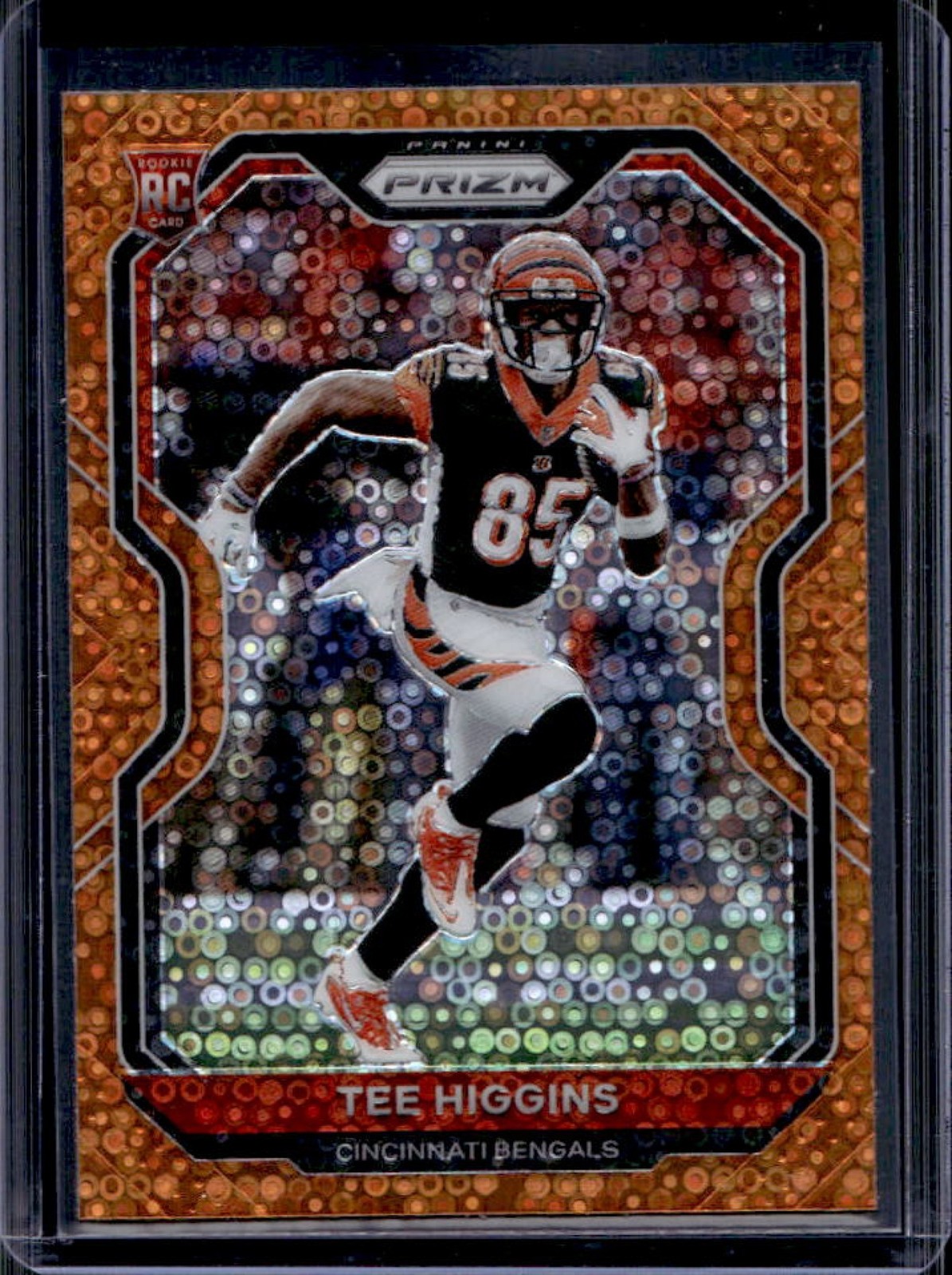 2020 Panini Prizm Tee Higgins RC Disco Rookie #308 Bengals