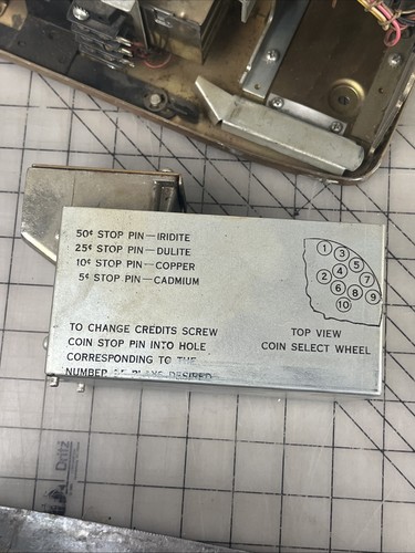 Vintage Wurlitzer Remote Selection Diner Wall Juke Box for restoration Coin Op - Picture 12 of 24