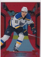23/24 UD TRILOGY BRAYDEN SCHENN RED BASE PARALLEL /249 #31