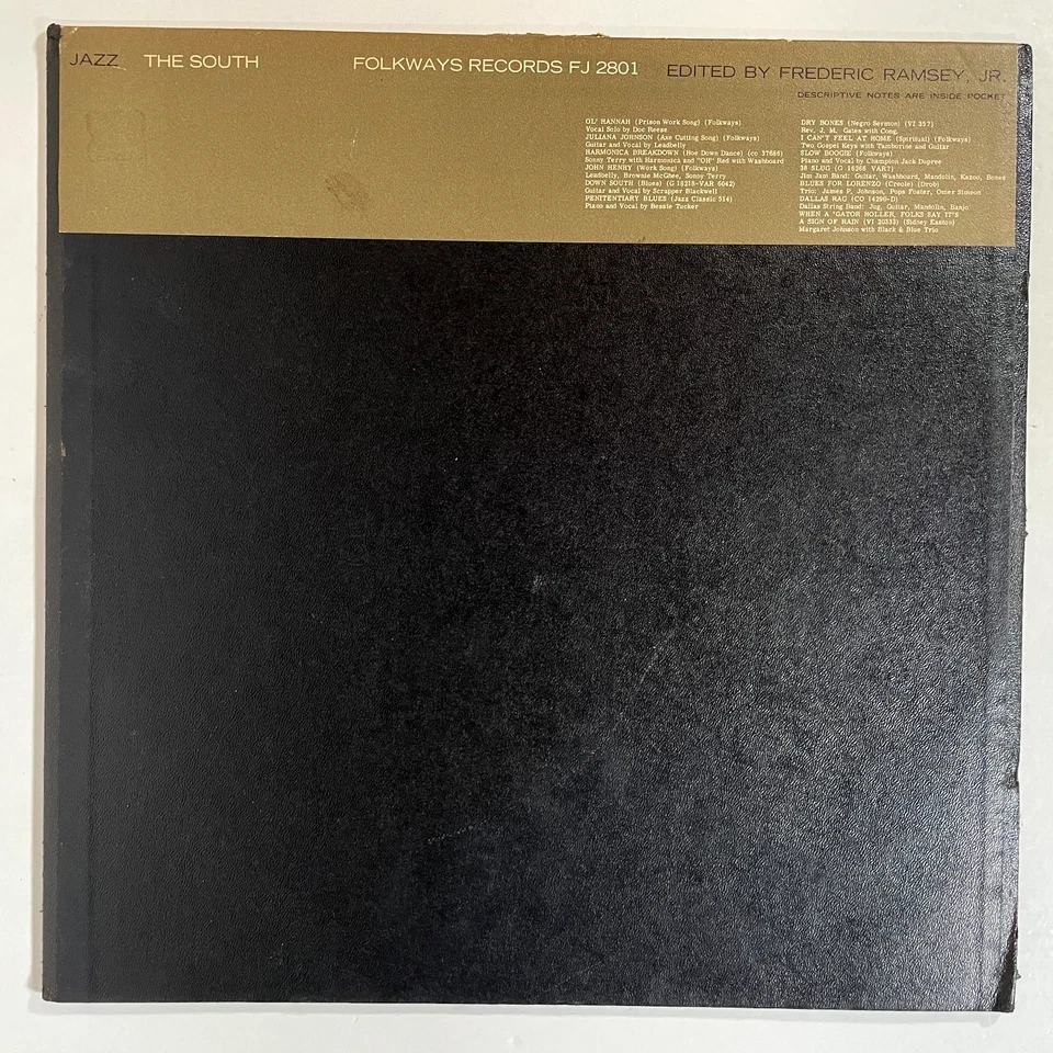 Folkways JAZZ Volumes 1, 2, 3, 4, 5, 7 & 8 - 7 Vinyl LPs 1958 Compilation - Image 3 of 4