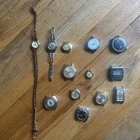 LOT 13 Timex Watches Vintage  Untested Parts Repair Mixed Mens Womens