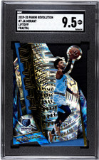 2019-20 Panini Revolution Ja Morant #7 Liftoff! Fractal SGC 9.5