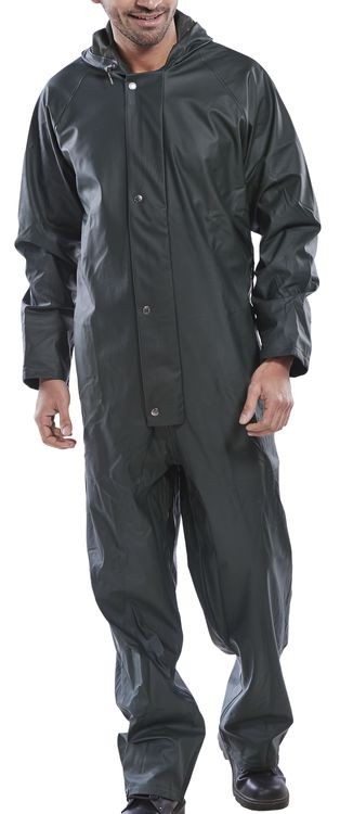 Beeswift Super Coverall Olive Green Size XXL