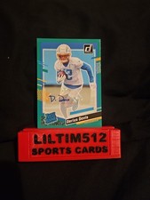 2023 Panini Donruss - Rated Rookie Derius Davis #351 Green Autographs (AU, RC)