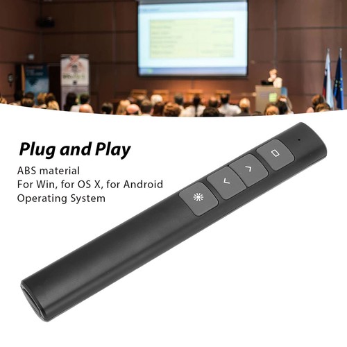Drahtlose Presenter-Fernbedienung Präsentations-Clicker RF 2 4 GHz - Afbeelding 5 van 22