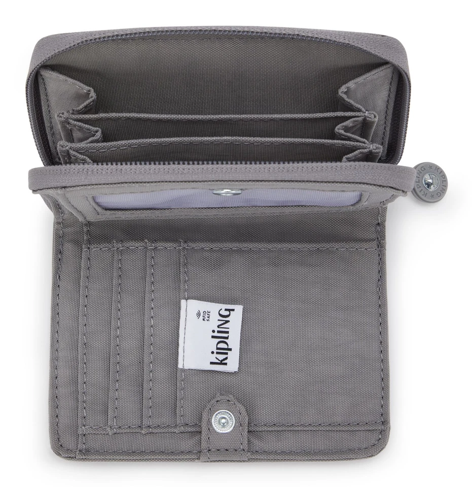 kipling portafoglio Basic Money Love Inviting Grey - Immagine 2 di 4