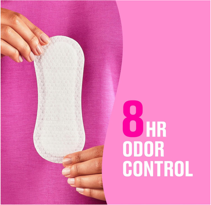 Carefree Panty Liners, Regular, Unscented, 120 Count, 8-Hour Odor Control