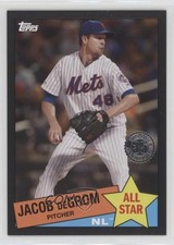 2020 Topps 1985 Baseball All-Stars Black 205/299 Jacob deGrom #85AS-17 0t2