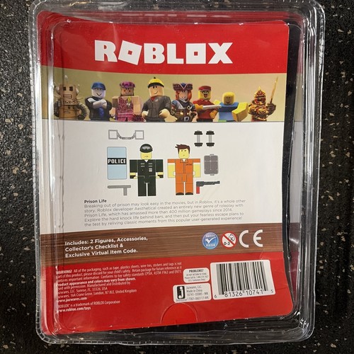 ROBL0X Action Collection PRISON LIFE Game Pack Series 2 Complete (NO ...