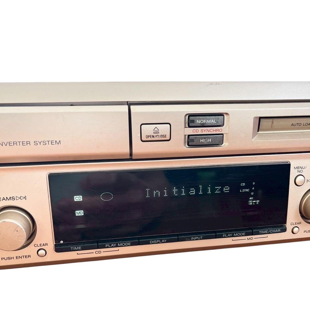 Sony MXD-D40 CD to MiniDisc MD Recorder Player Deck compact disc
