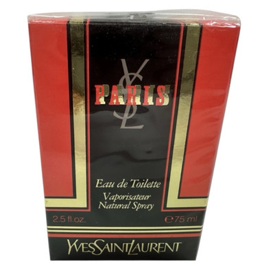 New Yves Saint Laurent  Paris Eau de Toilette 75ml/2.5oz YSL Perfume Fragrance 