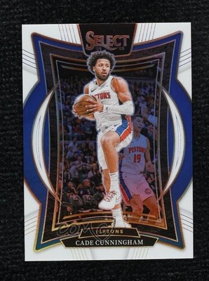 2024-25 Panini Select Concourse White Prizm 94/149 Cade Cunningham #65 1j5e