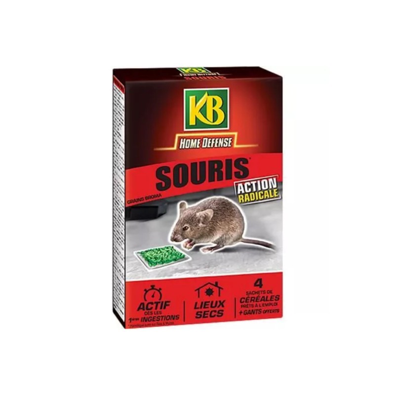 Souris céréales KB Home Defense pour protéger le garde-manger et la cuisine