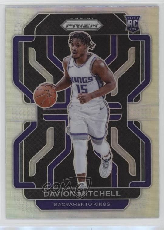 2021-22 Panini Prizm Silver Prizm Davion Mitchell #312 xw6