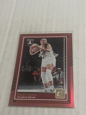 2025 Donruss WNBA Haley Jones Red Parallel /299 Atlanta Dream Color Match