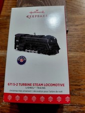 2017 Hallmark Keepsake “671 S-2 Turbine Steam Locomotive” Lionel Trains #22- T4