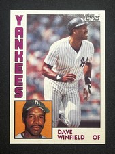 1984 Topps #460 Dave Winfield