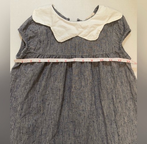 Mabo girls cotton and linen dress size 4/5Y - Picture 7 of 11