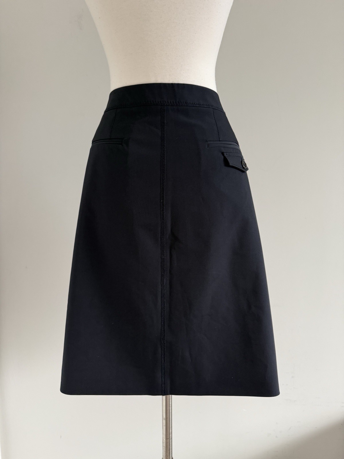 AUTHENTIC PRADA POLYESTER ELASTANE PLEATED POCKET… - image 7