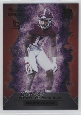 2023 MATTE SP Promo Rookie Heat Chase Red & Purple 1/4 Brian Branch RC 12hh