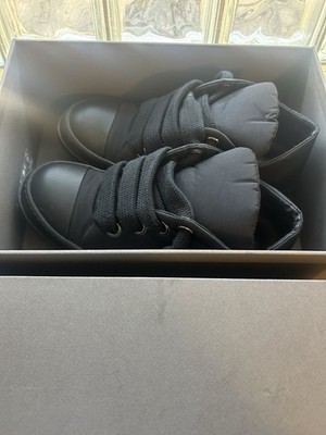 Rick Owens Luxor Vintage Sneakers Black Size 45