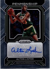 2022-23 Panini Prizm Alton Lister #PNM-ALT Penmanship Auto Supersonics