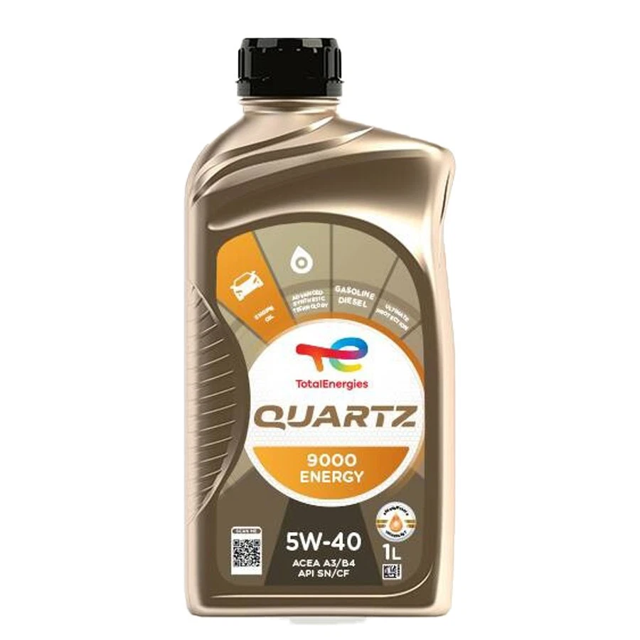 OLIO MOTORE AUTO TOTAL QUARTZ 9000 ENERGY 5W40 - 1LT LITRO -OFFERTA