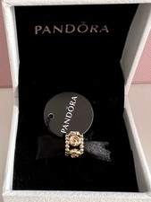 Pandora 14k Yellow Gold Ring Of Roses Charm #...