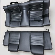 2005-2009 Ford Mustang Convertible Leather Rear Upper Lower Seats 2005-2009 Ford Mustang Convertible Leather Rear Upper Lower Seats
