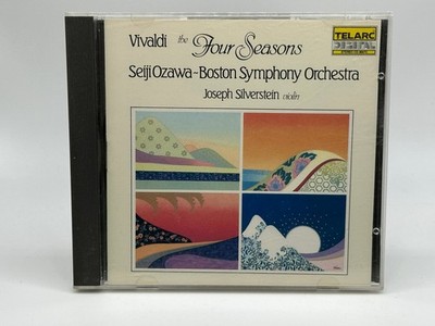 Vivaldi The Four Seasons CD Silverstein Ozawa Boston Symphony Orchestra Telarc