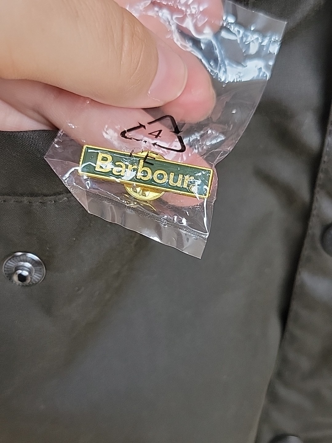 Barbour Sapper Army Wax Cotton Jacket Olive MWX0020OL71 Men's S *SLIM Fit* (NWI) image 4