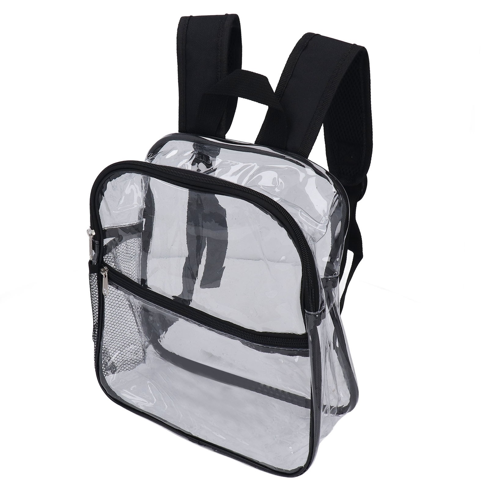 Transparent Backpack Large Capacity See Through Schoolbag Simple Style For Stude