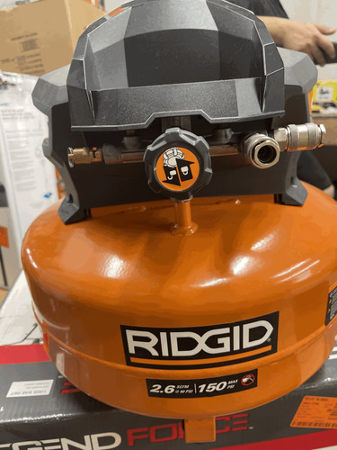 RIDGID RDGD 6 gal. 150 PSI Portable Electric Pancake Air Compressor (PARTS ONLY)