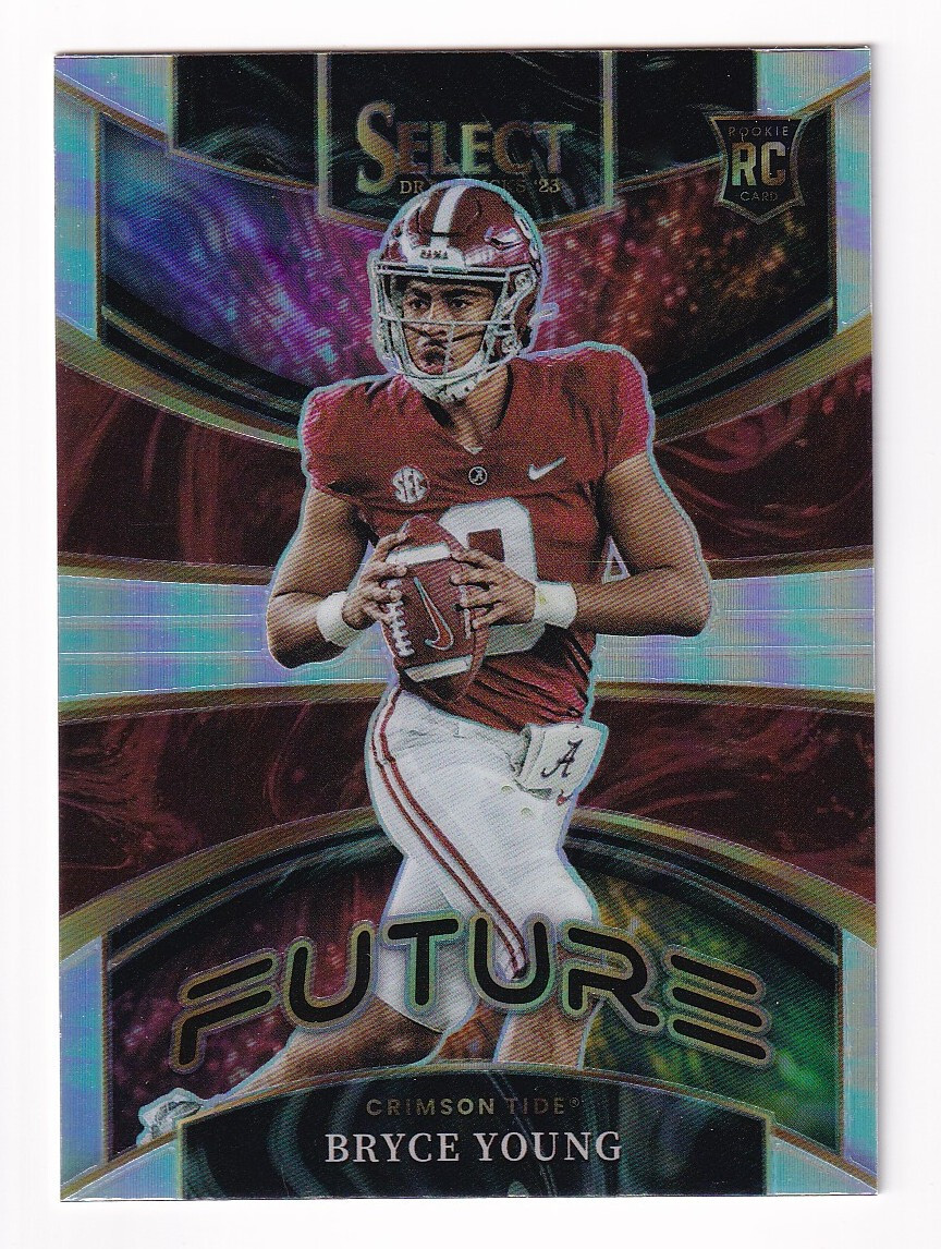 2023 Panini Select Dp BRYCE YOUNG #Fut-2 Future  🔥 Silver Prizm RC Rookie