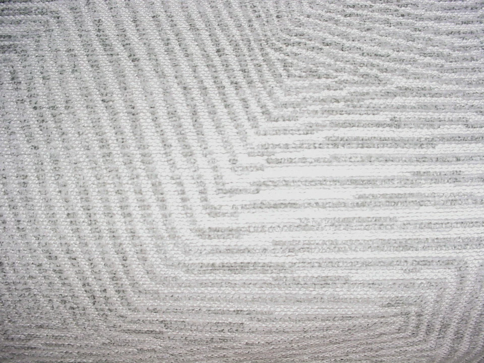Tela de tapicería plateada chenilla geoda vapor Dendera 35849 Kravet Couture 2Y Foto 3 de 4