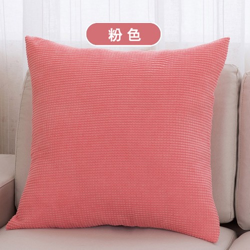Velvet Solid Plaid Grid Throw Pillow Case Home Office Sofa Decor Cushion Cover - Picture 8 of 11