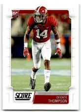 2019 SCORE DEIONTE THOMPSON RC ALABAMA CRIMSON TIDE #377
