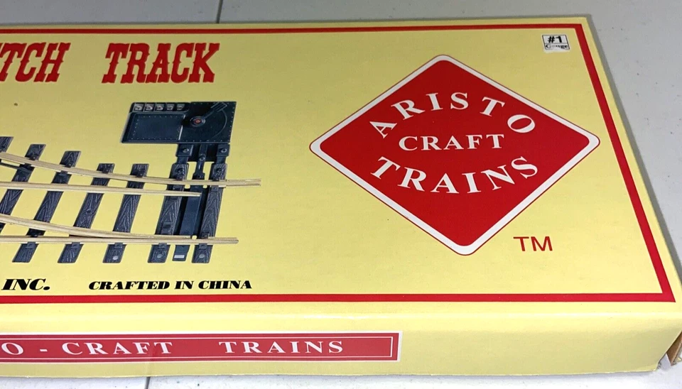 Aristo Craft Trains G Scale Switch Track Left In Box - Image 3 of 4