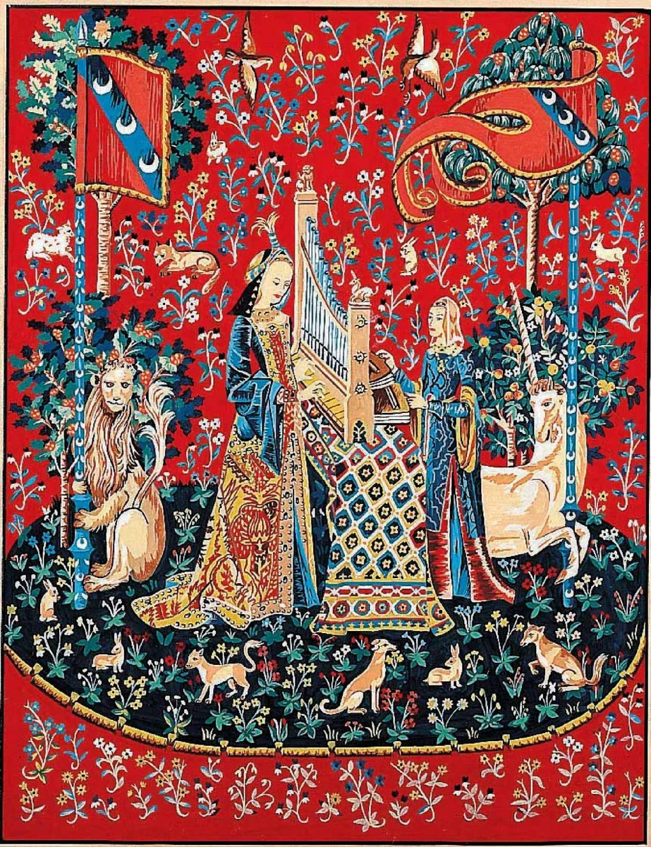 Margot de Paris Tapestry/Needlepoint Kit – Lady with the Unicorn