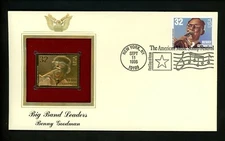 US FDC #3096//3099 /// 3099 PCS Gold Foil 1996 NY Music Big Band Benny Goodman
