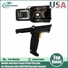 For Motorola Zebra MC3200 MC32N0 Scanner Handle with Back Cover/Pistol Grip Gun