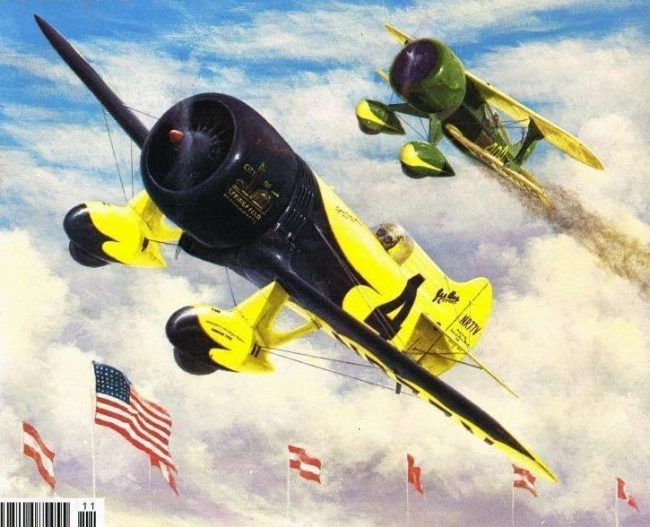 GEE BEE SPORTSTER PLAN + CONSTRUCTION ARTICLE to Build a 31" UC Model ...